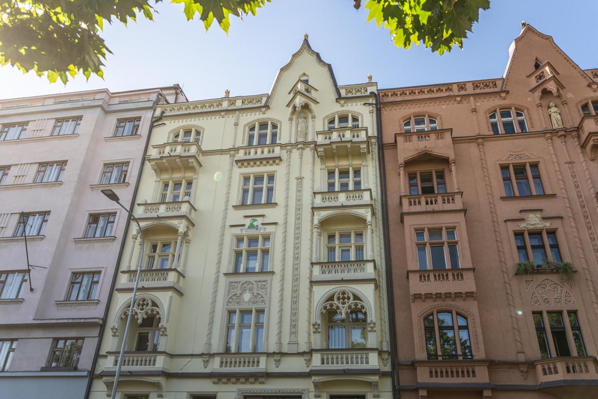 Jiriho Z Podebrad Apartments Praha Exteriér fotografie